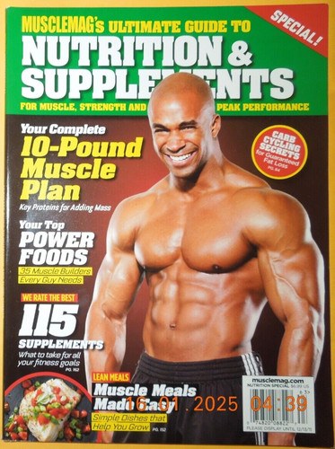 Nutrition supplements - &,