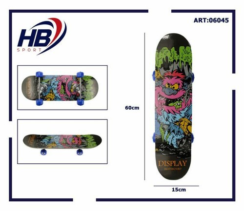 Skateboard skate legno - skateboard,