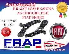 BRACCI SOSPENSIONE ANTERIORE FRAP CON TESTINA-FIAT SEDICI DAL 1/2006 IN POI