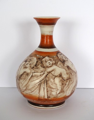 Vasetto ceramica fenice - vasetto,