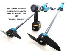 DRILL PADDLE®,RAFT,KAYAK,TUBO,BARCA,FLYFISH,CANOA,PONTONE,DRILL PWRD TROLLER,DIVERTIMENTO