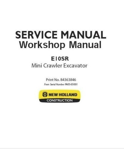 New holland e10sr - new,
