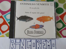 Cd Antonello Venditti il Meglio da Sotto il Segno dei Pesci e Buona Domenica