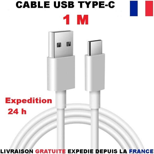 Chargeur micro usb - câble, 1m