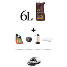 HOFFCAR Kit tagliando 4 FILTRI