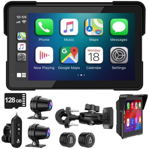 Dash cam moto anteriore - moto,