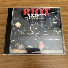 RIOT “Justice?” CD 2004 V7