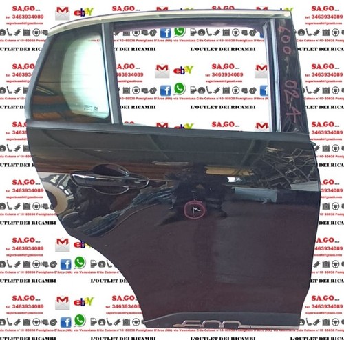 Portiera posteriore destra - posteriore, dx