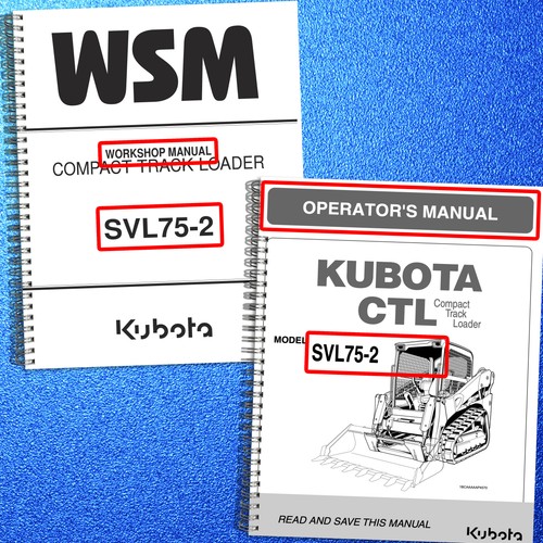 Kubota svl75 compact - kubota, track