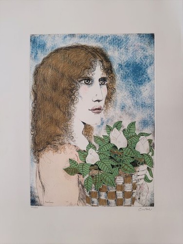 Bruno caruso litografia - bruno, a