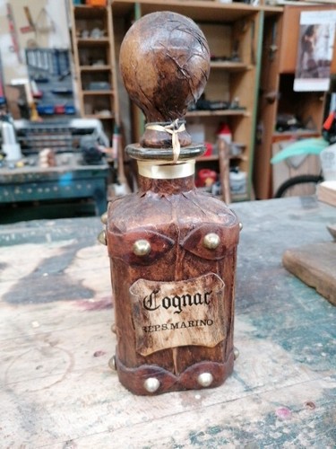 Cognac vintage bottiglia - vintage,