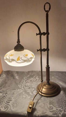 Lampada tavolo ottone - tavolo,