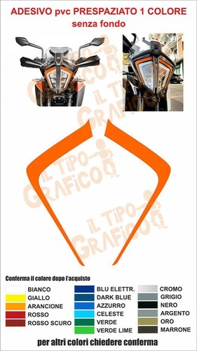 Adesivi faro ktm - adesivi,