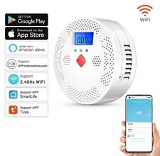 Allarme monossido di carbonio, display LCD rilevatore di gas con ALEXA!