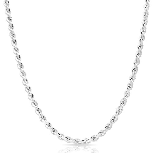 Collana cordino argento - collana, 5