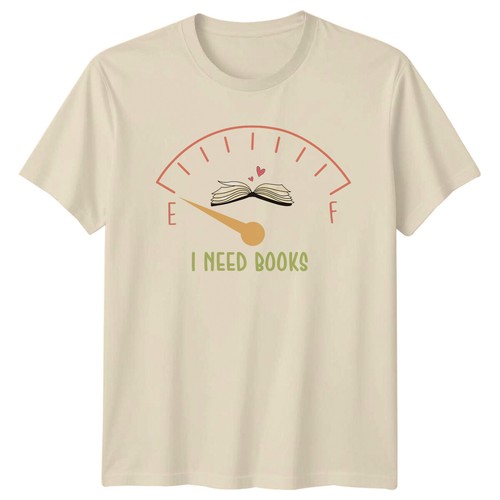 Maglietta need books - maglietta,