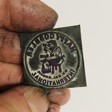 Piatto stampa tipografia Happy