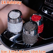 1PC Auto Strass Posacenere Cristallo Cenere Sigaretta Bling Sostegno Coppa