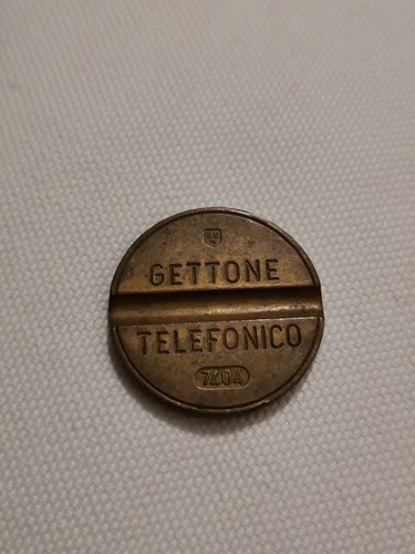 Gettone telefonico 7404 - telefonico,