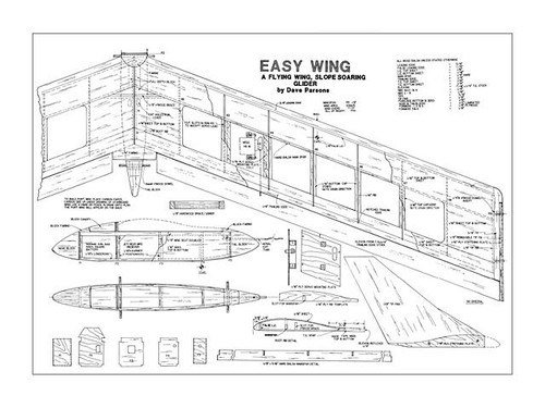 Easy wing glider apertura - wing,