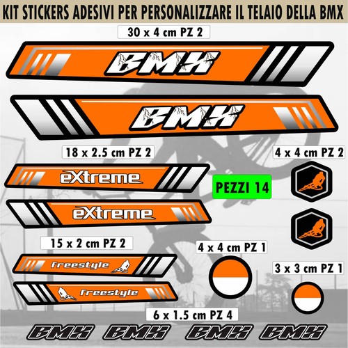 L106 kit adesivi - kit, bmx