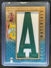 2007-08 Upper Deck Kevin Durant Rookie Debutto Firme Patch Auto RC #RD-KD