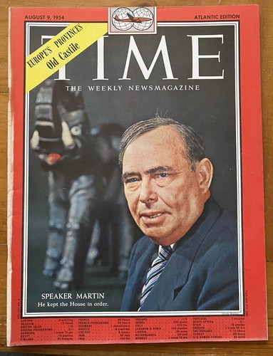 Time magazine 1954 speaker - magazine,