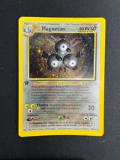 Pokemon Magnetron 10/64 Neo Revelation Rara Holo Prima Edizione Wizards ITA