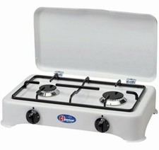 FORNELLO 2 FUOCHI PARKER A GAS METANO / GPL A  MOD. 5326 MADE IN ITALY PARKER