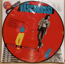 VASCO ROSSI - vado al massimo LP picture disc prima stampa numerata