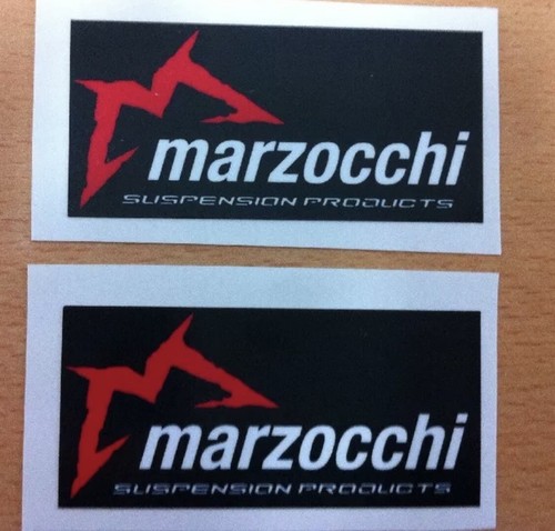 Coppia adesivi marzocchi - coppia,