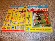 ALBUM CALCIATORI PANINI 1966-67 CON 265 FIGURINE E 15 SCUDETTI ORIGINALE BUONO