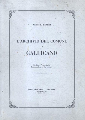 Romiti antonio archivio del - l'archivio,