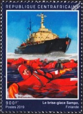Francobollo nave rompighiaccio