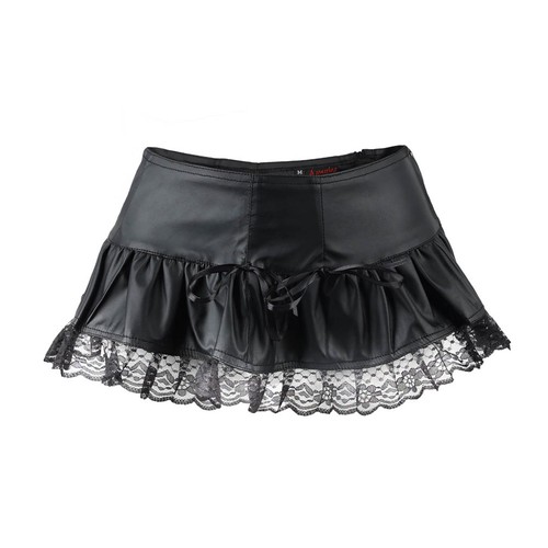 Minigonna azzazzinz wetlook - minigonna,