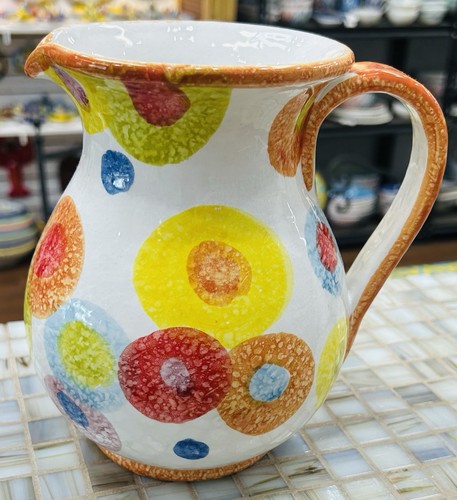 Ceramica bassano brocca alta - ceramica,
