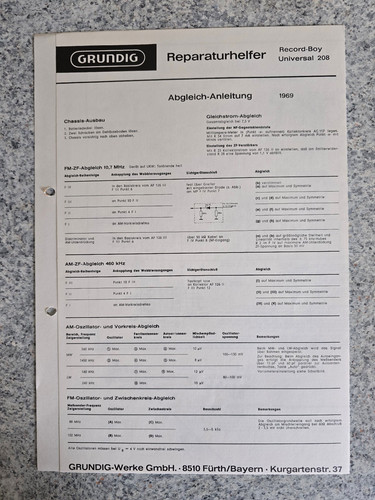 Grundig riparazione originale - riparazione,