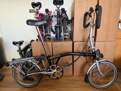 Bicicletta pieghevole brompton - bicicletta,
