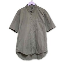 Camicia Timberland grigia a manica corta tinta unita - Taglia L uomo