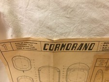 AVIOMODELLI CORMORANO aliante  vintage disegni