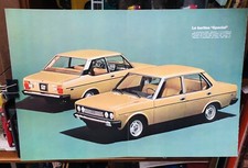Mini Poster Fiat 127 124 131 anni 70 vintage da Quattroruote