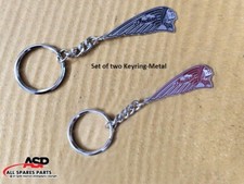 Set di 2 portachiavi in