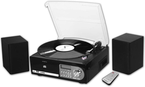 Stereo con giradischi cd - stereo,
