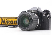 Cinghia [OTTIME CONDIZIONI] Nikon FE fotocamera pellicola nera Ais Ai-s E obiettivo 36-72 mm f/3,5 dal GIAPPONE