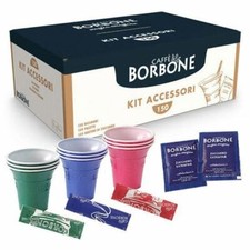 KIT ACCESSORI BORBONE ORIGINALE 450 BICCHIERI CAFFE 450  PALETTE 450  ZUCCHERO 