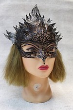 maschera veneziana in metallo/ venetian metal masck colomba