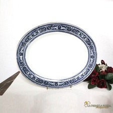 ROYAL DOULTON  PIATTO DA PORTATA ANTICO IN CERAMICA DI FORMA OVALE CM 27 X 21 - 