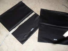 COMODE E PRATICHE 2 SACCHE ANTI POLVERE DUST BAG PER VIAGGIO PRADA   IN RASO