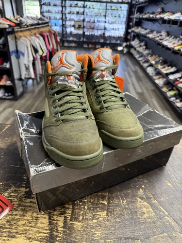 Air jordan retro olive - 5,