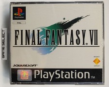 FINAL FANTASY VII 7 PRIMA STAMPA BLACK LABEL PLAYSTATION 1 2 3 PS1 PAL COMPLETO